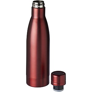 Vasa 500 ml copper vacuum insulated bottle, red