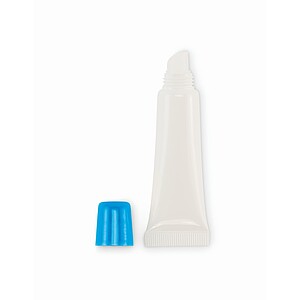 Vegan lip cream, turquoise