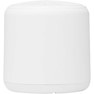 Velkis 3W recycled plastic wireless Bluetooth® speaker, white