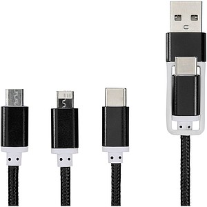 Versatile 5-in-1 charging cable