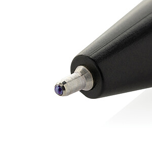 Vibe GRS certified R-ABS pen with ultra glide ink, black