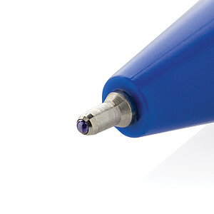 Vibe GRS certified R-ABS pen with ultra glide ink, blue