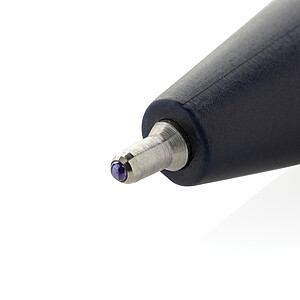 Vibe GRS certified R-ABS pen with ultra glide ink, navy blue