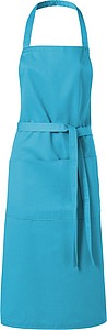 Viera apron - aqua blue