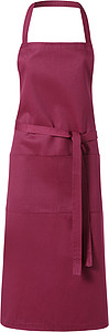 Viera apron - burgundy