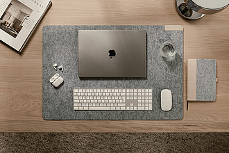VINGA Albon GRS recycled felt desk pad