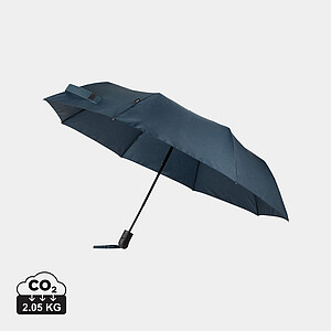 VINGA Baltimore AWARE™ RPET 21" umbrella, navy