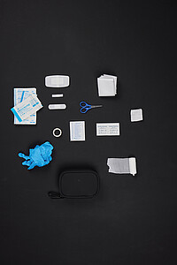 VINGA Baltimore RCS first aid kit, black