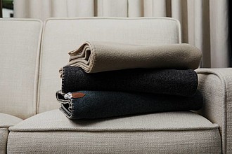 VINGA Bilton recycled blanket