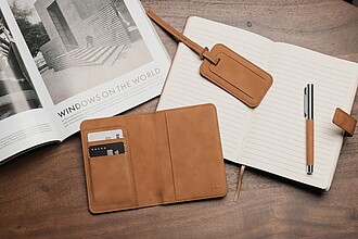 VINGA Bosler RCS luggage tag, brown