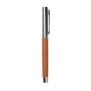 VINGA Bosler RCS recycled SS pen, brown