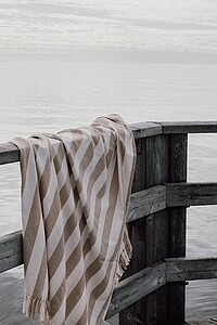 VINGA Ornos GRS hammam family towel, beige
