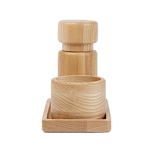 VINGA Retro salt & pepper set, brown
