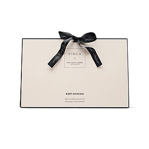 VINGA x TGL body and hand care gift set, white