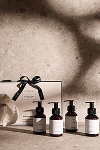 VINGA x TGL body and hand care gift set, white