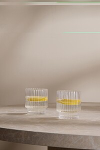 VINGA York tumbler, 4 pcs set, transparent