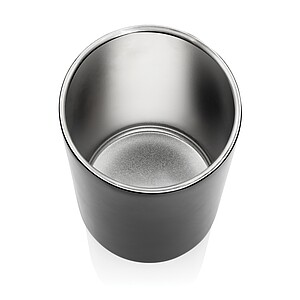 Vino RCS certified recycled stainless steel wine bucket, black