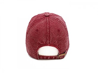 Vintage cap, burgundy