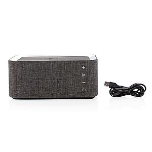 Vogue wireless charging speaker, grey