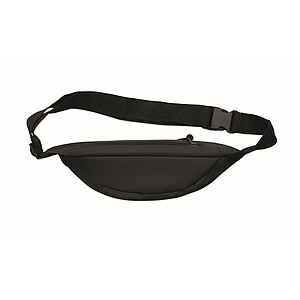 Waist bag in 600D RPET, black