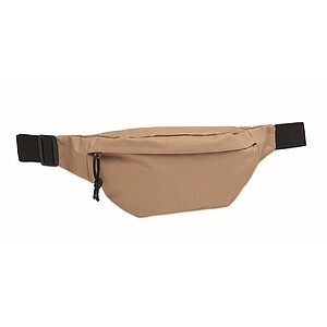 Waist bag in 600D RPET, khaki