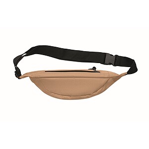 Waist bag in 600D RPET, khaki