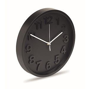 Wall clock in PP, black
