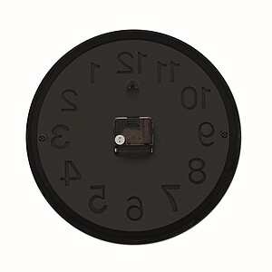 Wall clock in PP, black