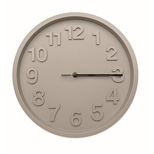 Wall clock in PP, grey