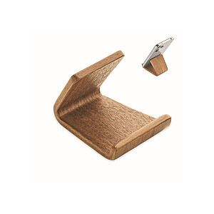 Walnut wood phone stand