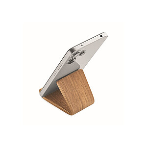 Walnut wood phone stand
