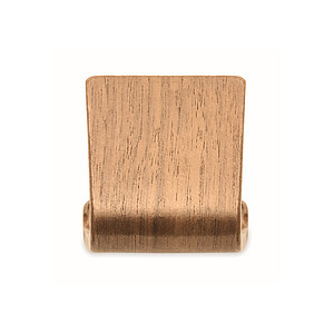 Walnut wood phone stand