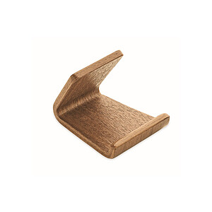 Walnut wood phone stand