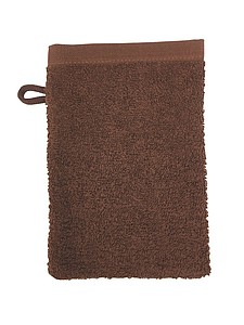 washcloth 16 x 21 cm, 500 gr/m2 Brown