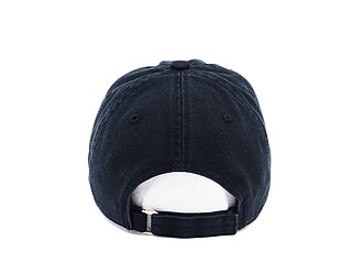 Washed light cap, black