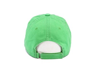 Washed light cap, kelly green