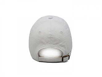 Washed slub cap, white