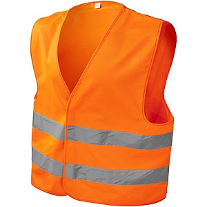 Watch-out XL safety vest in pouch for professional use