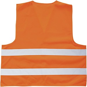 Watch-out XL safety vest in pouch for professional use