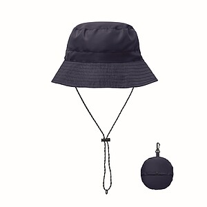 Water repellent fisherman hat, french navy
