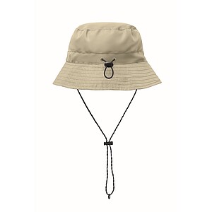 Water repellent fisherman hat, khaki