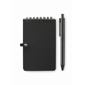 Water repellent notepad, black