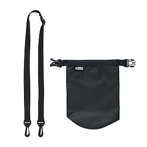 Waterproof bag 210T RPET 1,5L, black