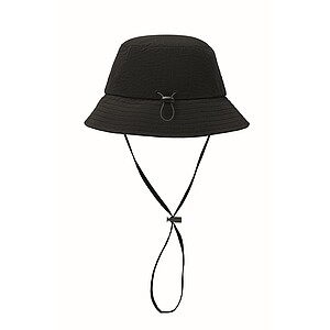 Waterproof fisherman hat, black