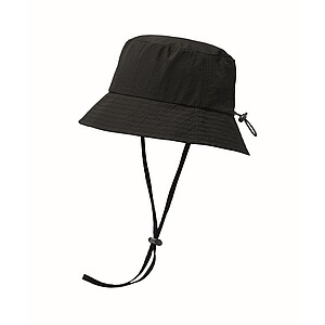 Waterproof fisherman hat, black