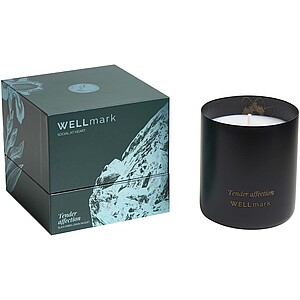 Wellmark scented candle, black