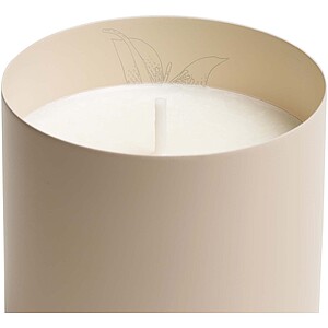Wellmark scented candle, ecru