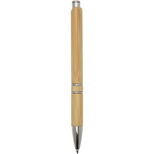 Wicker bamboo ballpoint pen, natural