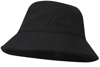 Wicklow Aware™ recycled sun hat, solid black