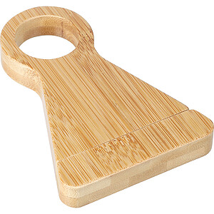 Wine bottle holder Vincio | Recycled bamboo